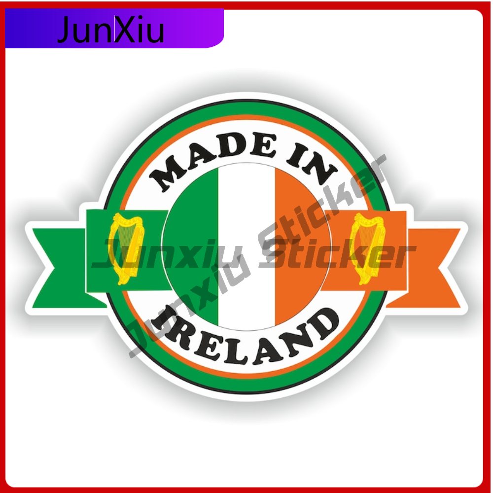 Car Accessories Ireland - Ireland Made in Sticker High Quality