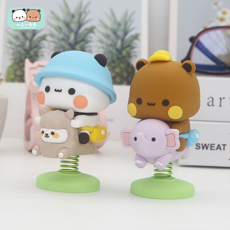 Yier Bubu Spring Swing Figurin - огляд і ціна Car Accessories Quirky