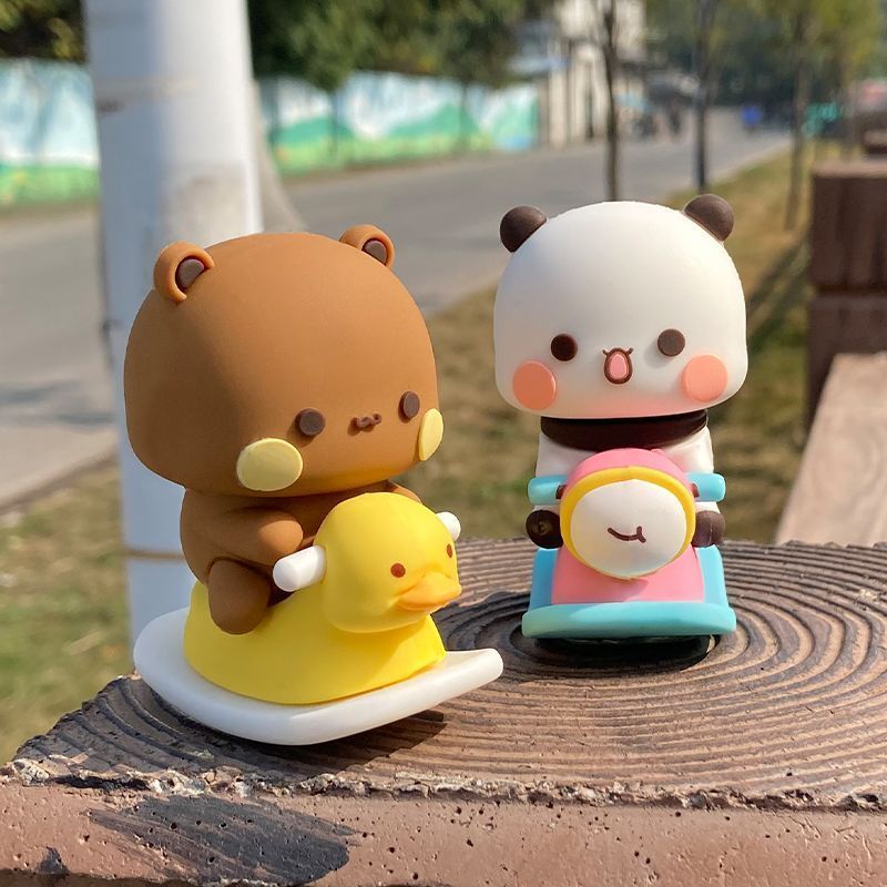 Yier Bubu Spring Swing Figurin - огляд і ціна Car Accessories Quirky