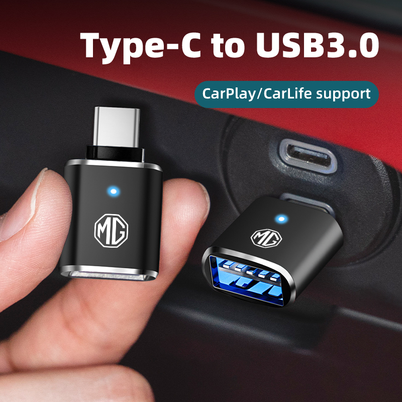 Car LED Type C To USB 3.0 Adap - огляд і ціна Car Accessories Quirky
