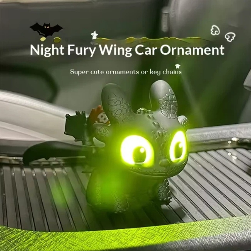 Genuine Cute Glowing Toothless - огляд і ціна Car Accessories Quirky