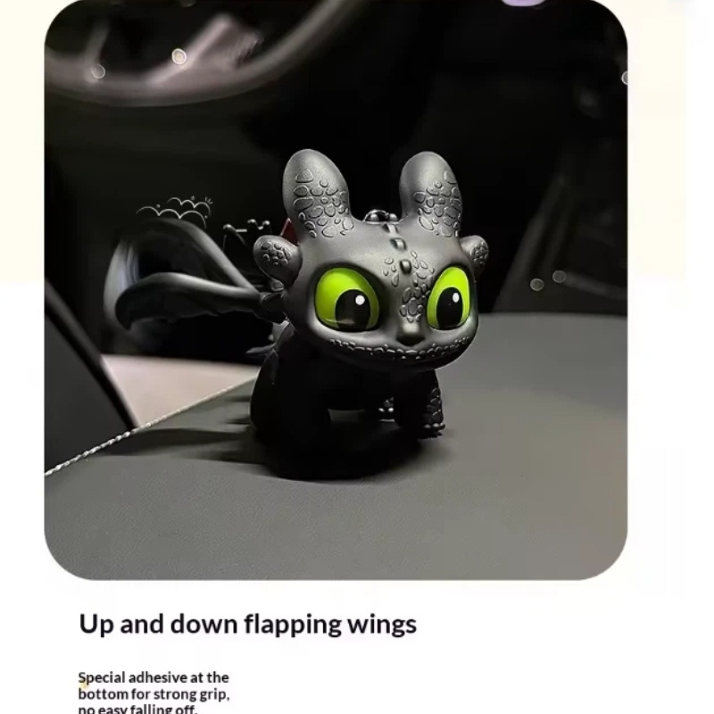 Genuine Cute Glowing Toothless - огляд і ціна Car Accessories Quirky