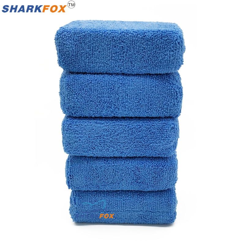 Sharkfox 5Pcs/Lot Rectangular  - огляд і ціна Car Wax Polishing Pad