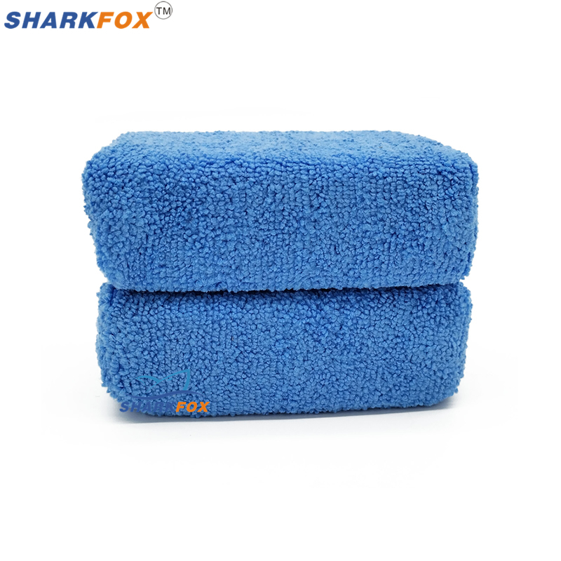 Sharkfox 5Pcs/Lot Rectangular  - огляд і ціна Car Wax Polishing Pad