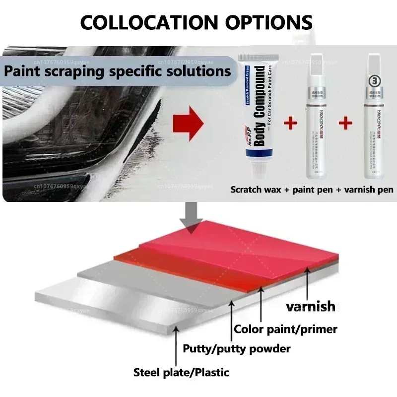 For Citroen C3/C3 Aircross Car - огляд і ціна Car Scratch Remover Pen