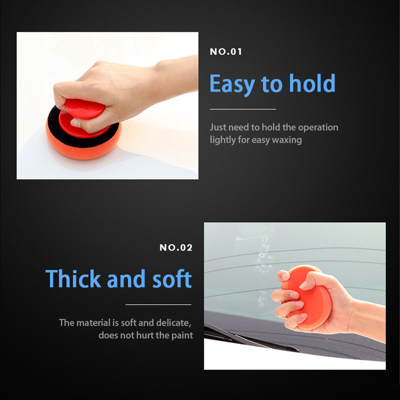 SEAMETAL 6pcs/Set Car Wash Wax - огляд і ціна Car Wax Polishing Pad