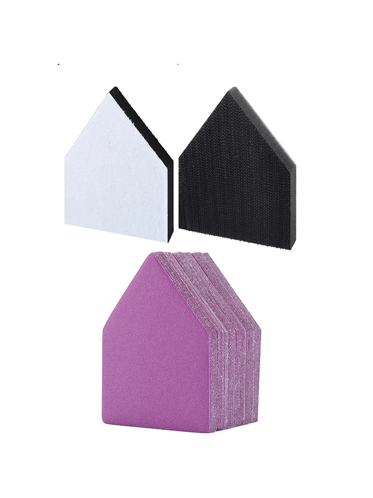 65X92mm Triangle Sanding Paper - огляд і ціна Car Wax Polishing Pad