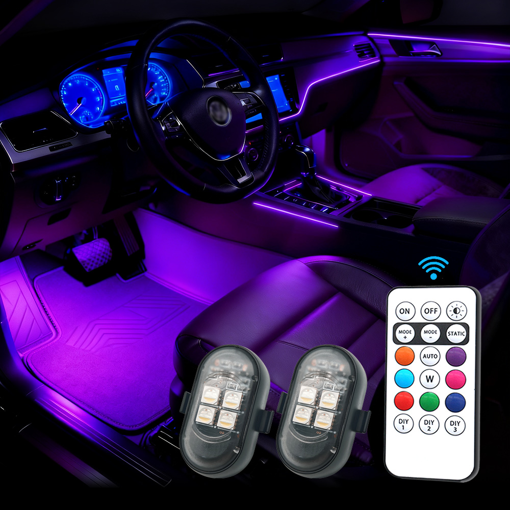 Upgrade RGB Car Atmosphere Lig - огляд і ціна Car Accessories Wholesale