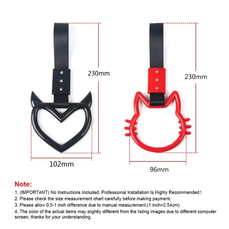 1PC New JDM Tsurikawa Handle R - огляд і ціна Car Accessories Jdm