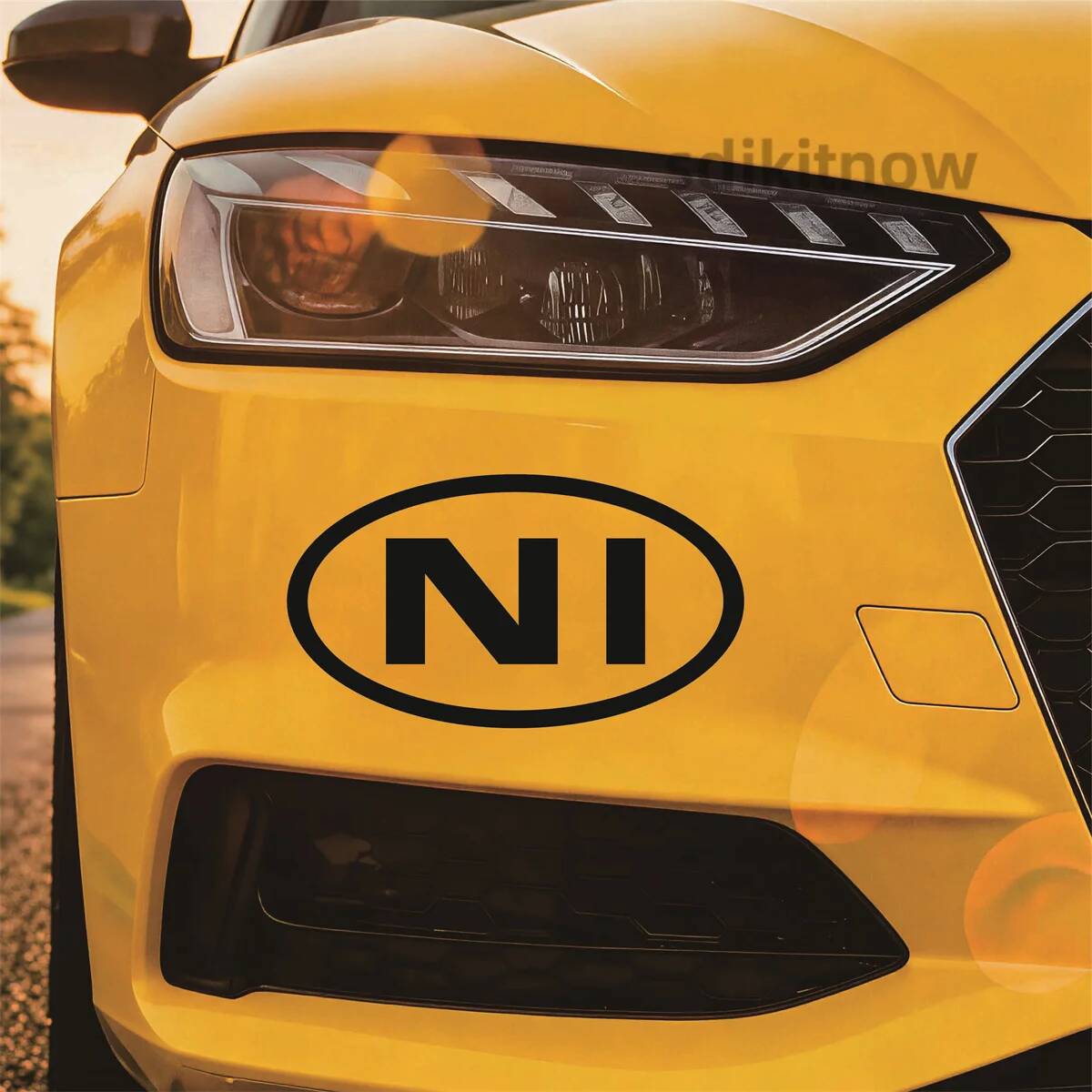 Oval Northern Ireland NI Lette - огляд і ціна Car Accessories Ireland