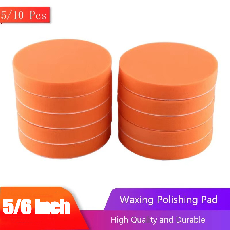 5/6Inch Flat Foam Car Buffing  - огляд і ціна Car Wax Polishing Pad