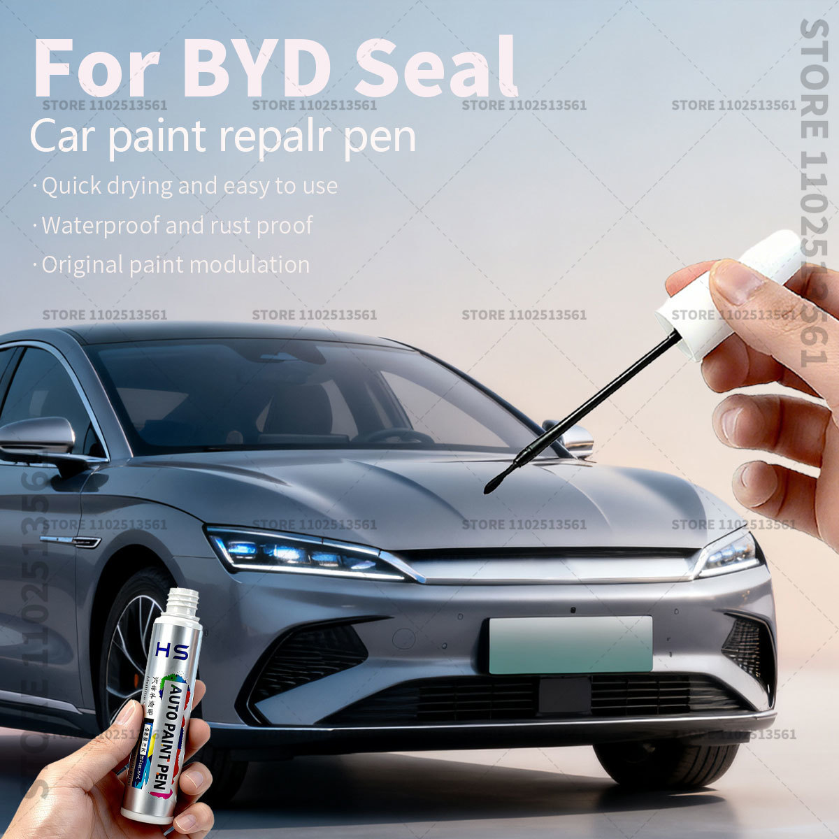 Car Paint Repair Pen For BYD S - огляд і ціна Car Scratch Remover Pen