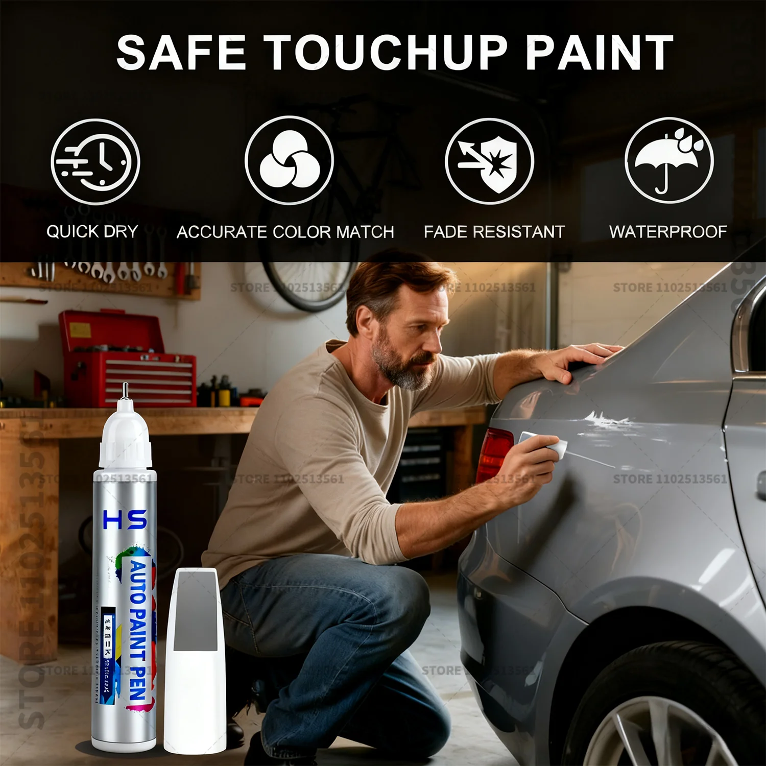 Car Paint Repair Pen For BYD S - огляд і ціна Car Scratch Remover Pen