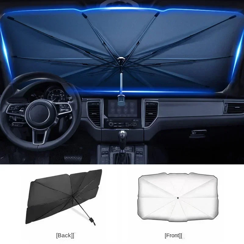 1PCS Car Sunshade Umbrella Sun - огляд і ціна Car Accessories For Interior