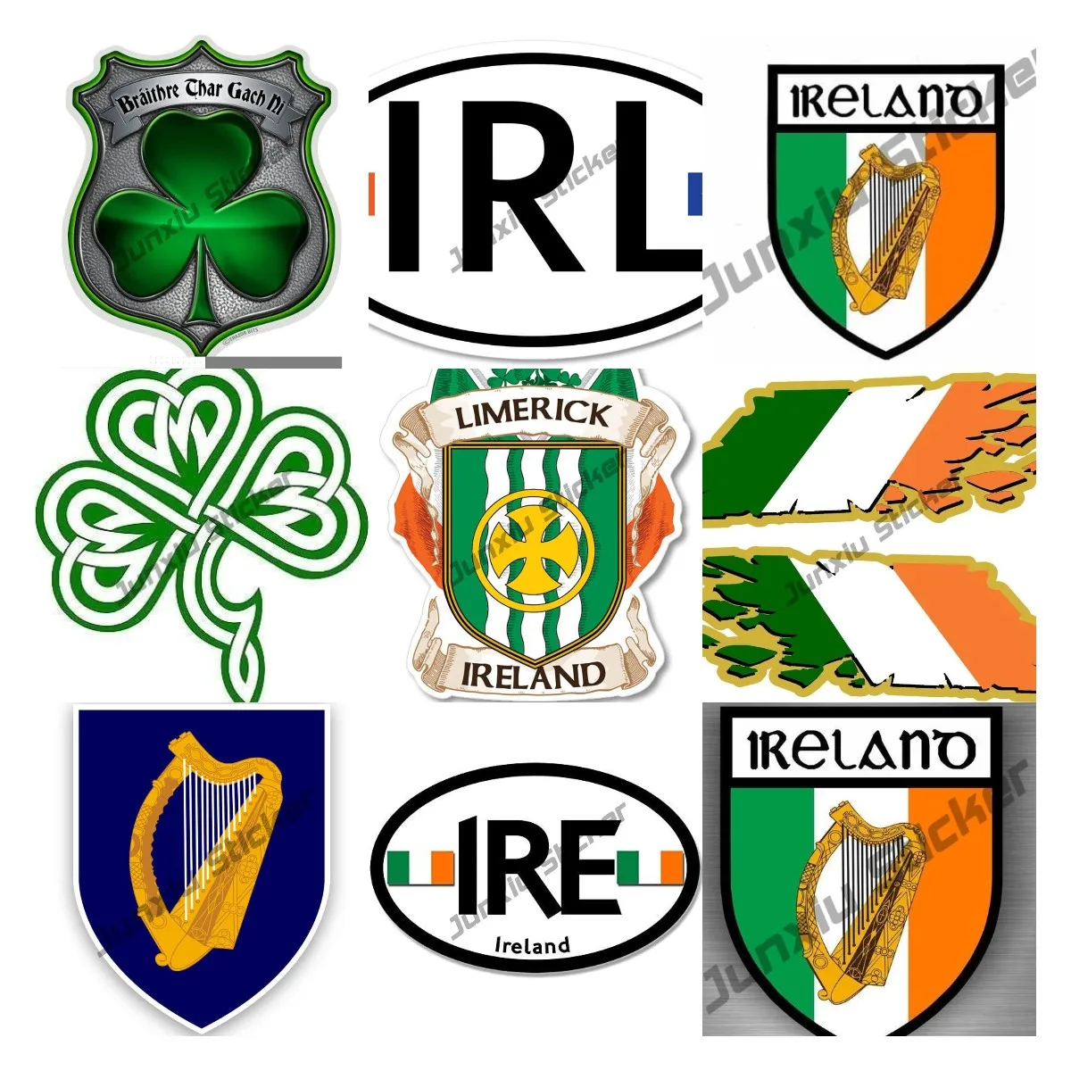 Irish Crest Sticker Self-adhes - огляд і ціна Car Accessories Ireland