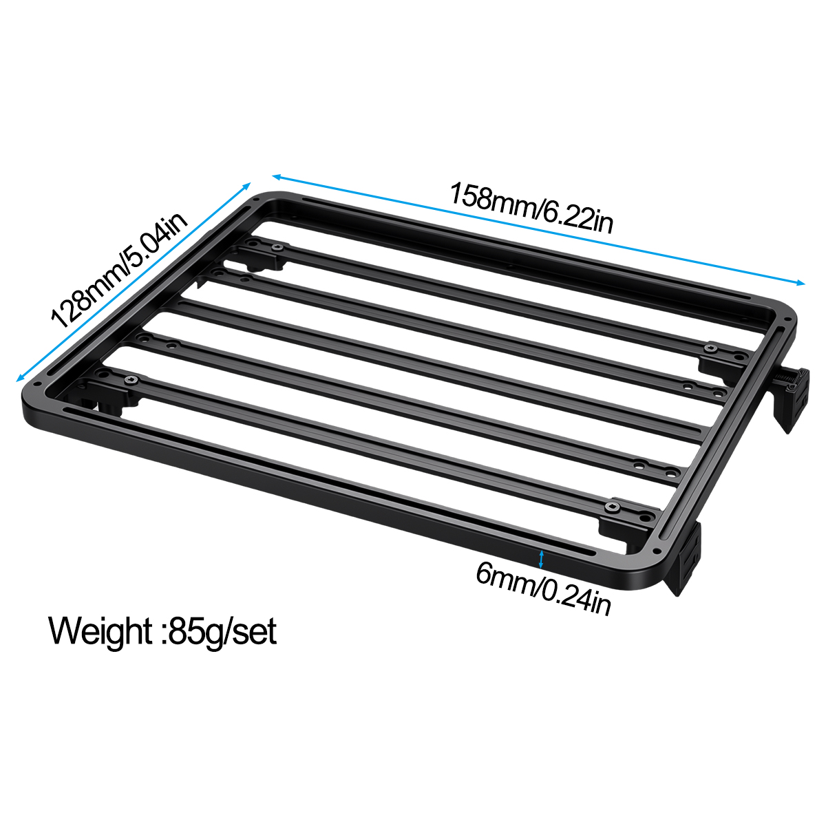 1/10 RC Crawler CNC Aluminum R - огляд і ціна Car Accessories Roof Rack