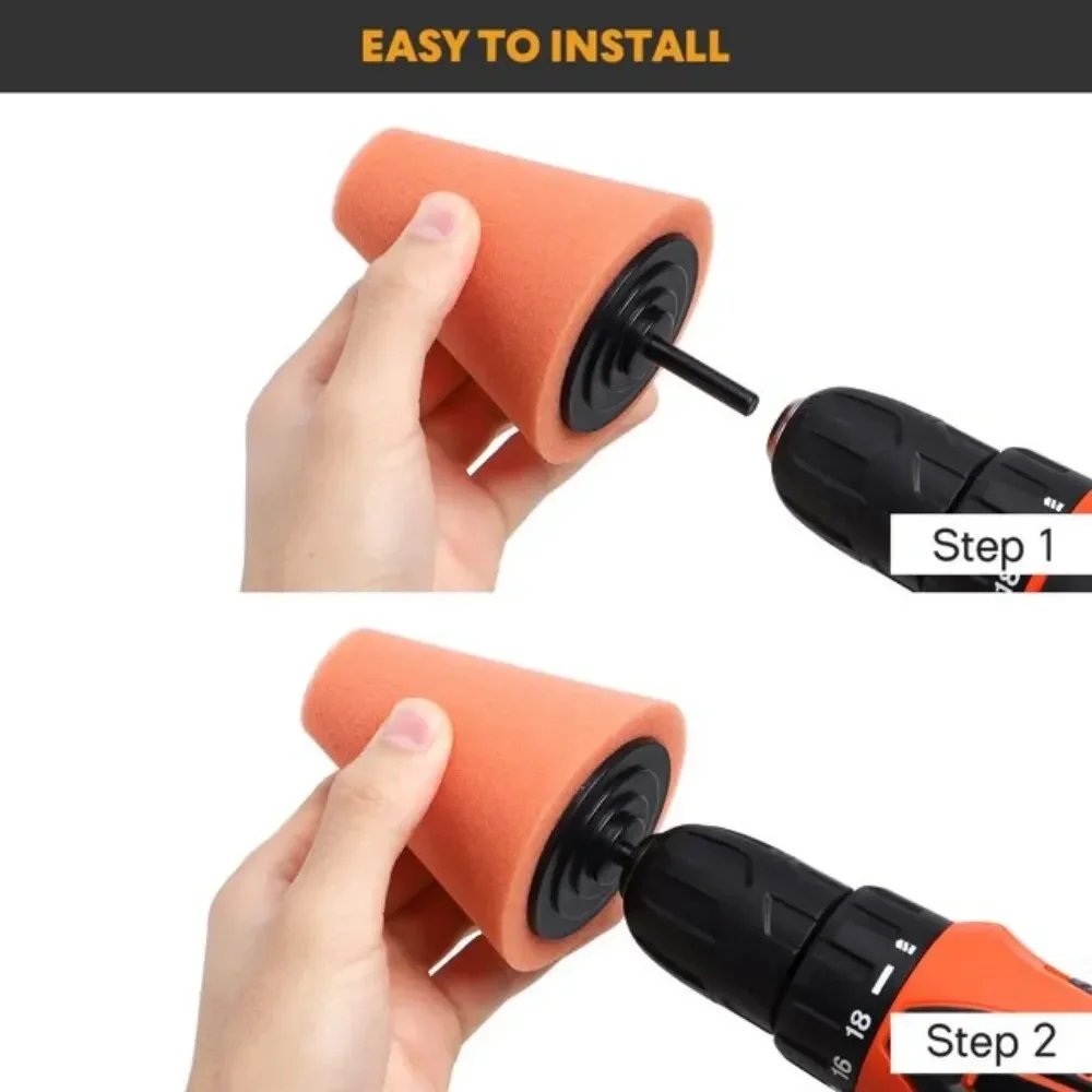 Car Drill Polishing Sponge Pad - огляд і ціна Car Wax Polishing Pad