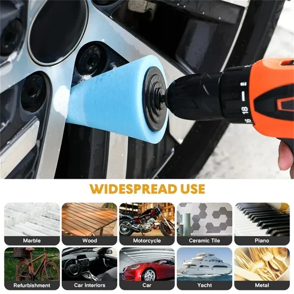 Car Drill Polishing Sponge Pad - огляд і ціна Car Wax Polishing Pad