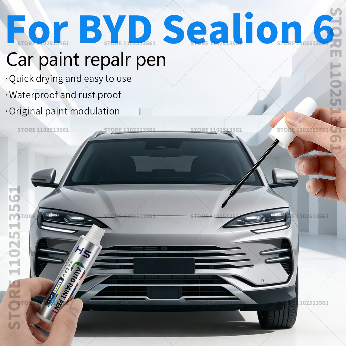 Paint Repair Pen Touch Up Scra - огляд і ціна Car Scratch Remover Pen