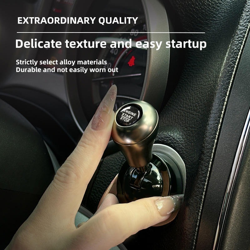 Car One-Touch Start Button wit - огляд і ціна Car Accessories Quirky