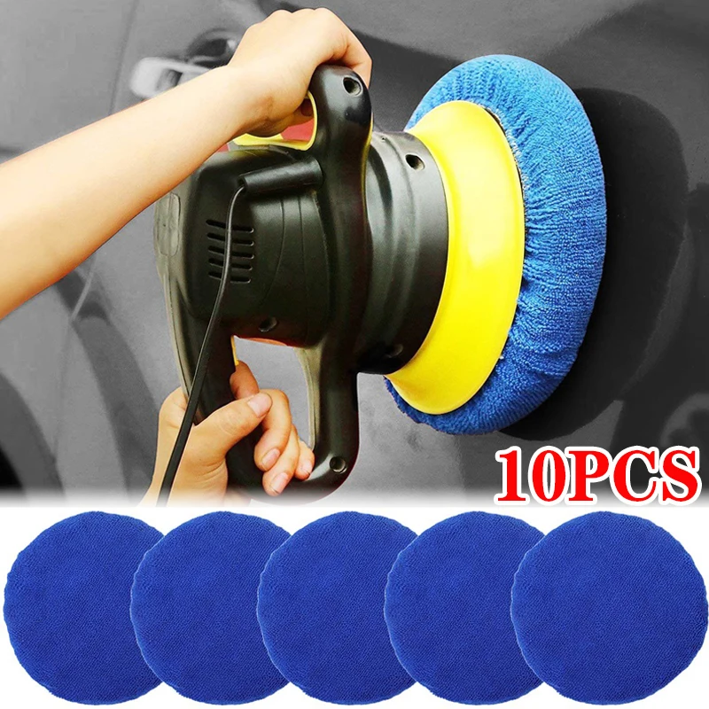 5-10inches Car Microfiber Poli - огляд і ціна Car Wax Polishing Pad